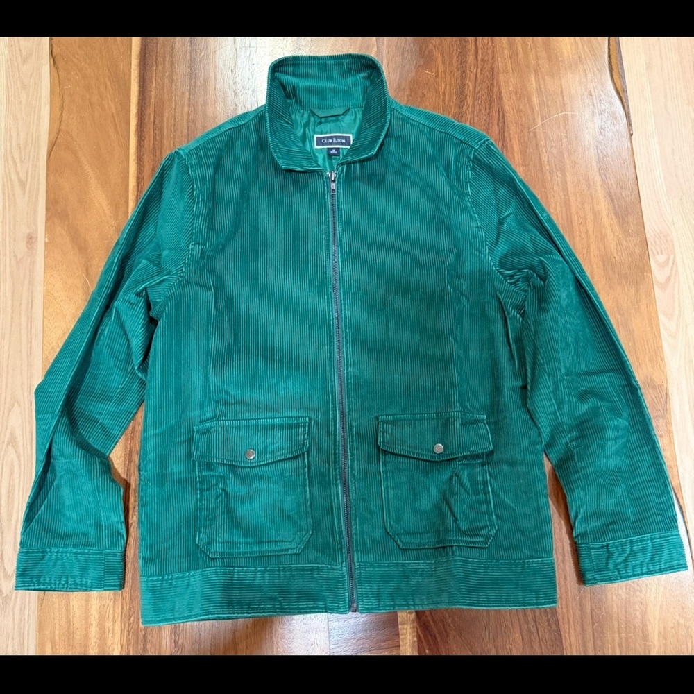 Club Room Green Corduroy Jacket